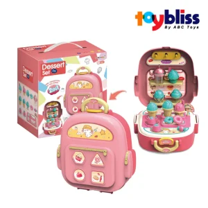 Toybliss - Inbealy 2in1 Dessert Set BagPack (2501-7), Age 3+