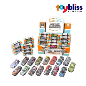 Toybliss Auto Race Small 12pcs Car Set (XL2348), Ages 3+